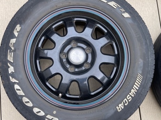 FF車用】美品デイトナホイール16インチ　ラディアンス　ロックナット付き　RADIANCE DAYTONA F 16インチ