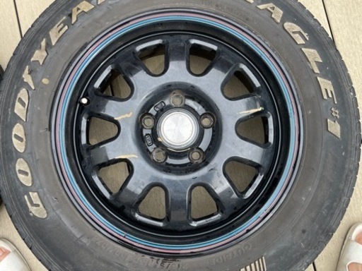 FF車用】美品デイトナホイール16インチ　ラディアンス　ロックナット付き　RADIANCE DAYTONA F 16インチ