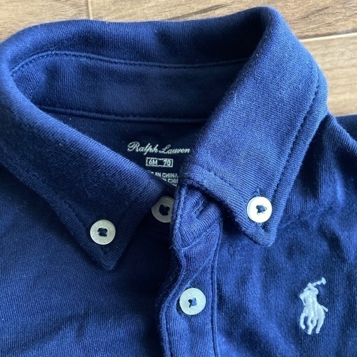 Ralph Lauren - 6m70cm 半袖ロンパース ラルフローレン マルチ