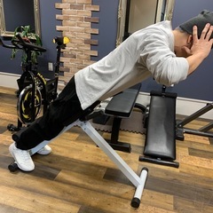 決まりました！！筋トレ🏋️背筋、バックエクステンション背中の画像