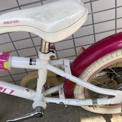 サイクルベースあさひ　子供用　14インチ　自転車　デューリーガール　　の画像