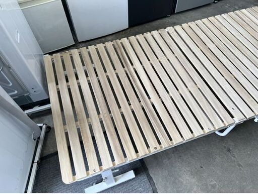 折りたたみベッド すのこタイプ シングルサイズ 幅97cm Sサイズ キャスター付き すのこベット 折り畳み ☆ 札幌市 白石店  