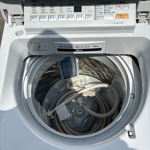 Panasonic 洗濯機　パナソニック　7キロ　7kg 2019年製