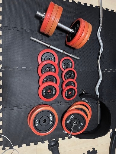 受取者仮決定】アイロテック ダンベル EZバーセット