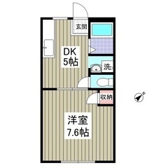 🌈初期費用格安！翌月家賃0！敷金＆礼金ゼロ！🌈『佐波ハイツ  1...