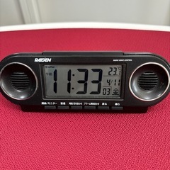セイコー クロック 目覚まし時計 電波 デジタル 大音量 PYX...