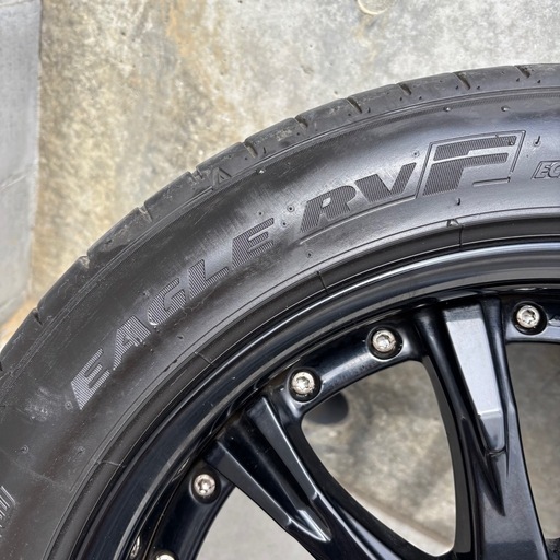 WORK 18インチ タイヤ付きホイール 美品！】WORK 18インチ ホイール