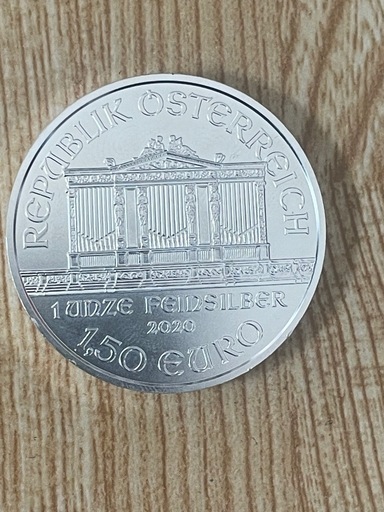 貴金属　銀インゴット　銀貨　5枚