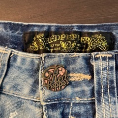red pepper ショートパンツ　25 スカルペイント　お尻に羽の画像