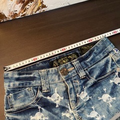 red pepper ショートパンツ　25 スカルペイント　お尻に羽の画像