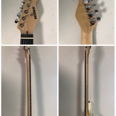 名）【現状品】54.SELDER セルダー エレキギター ホワイトの画像