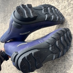 未使用保管品 ダイワ長靴 Lサイズ　ネイビー レインブーツ　 　の画像