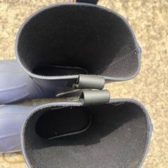 未使用保管品 ダイワ長靴 Lサイズ　ネイビー レインブーツ　 　の画像