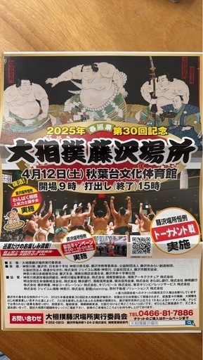 大相撲藤沢場所チケット