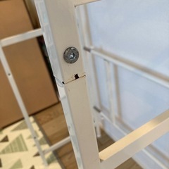 ランドリーラック　ホワイト
の画像