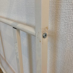 ランドリーラック　ホワイト
の画像