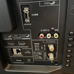 テレビ　リモコン　セット　シャープ　32v型の画像