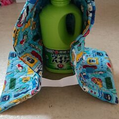 防災頭巾 防災ずきん 男の子 新幹線 ほぼ未使用の画像