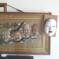 縁起物七福神・能面・家紋の画像
