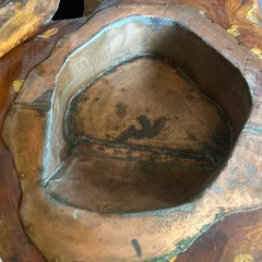 レトロ　クリ抜き火鉢特大サイズの画像