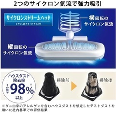 布団クリーナー アイリスオーヤマ 1回使用のみの画像