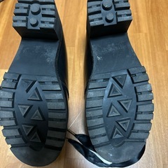 厚底　パンプス　黒　L 24〜24.5の画像