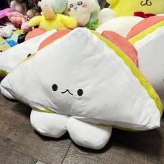 なごみ屋の世界 走れ！サンドイッチ！ハムレタス Bigぬいぐるみ