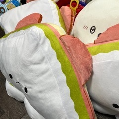 なごみ屋の世界 走れ！サンドイッチ！ハムレタス Bigぬいぐるみの画像