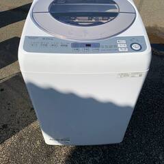 🌸シャープ　全自動電気洗濯機 ES-GV8D-S