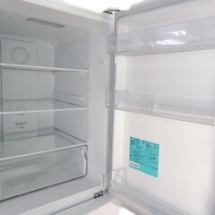 ★ 新札幌 ★ Haier ハイアール ノンフロン冷凍冷蔵庫 JR-NF218B 2023年製 218L ホワイト 2ドア 取扱説明書付き 白物家電 / No.3282 ★の画像