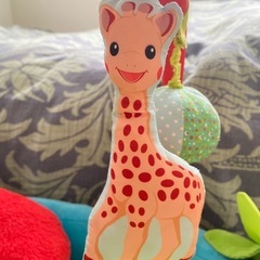 キリンのソフィー　ベビージム　の画像