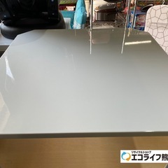 【美品】ニトリ 折りたたみテーブル シャイン6060WH