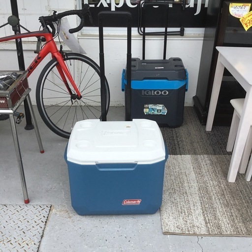 コールマン  エクストリームホイールクーラー 50QT ネイビー 47L 　エキスパート藤沢辻堂店