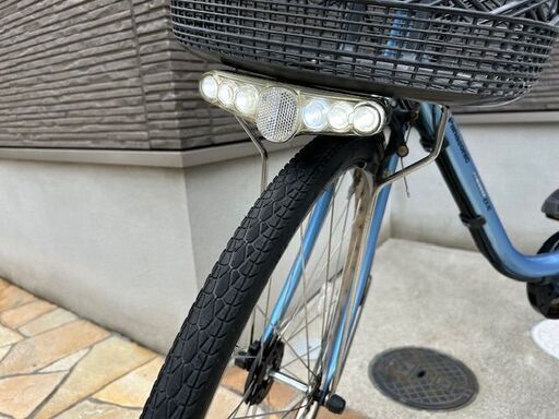 ジュン )パナソニック 26インチ 3段変速 6.6Ah4点灯　充電器あり 26型 車・バイク・自転車 パナソニック 26インチ 3段 6.6Ah（5