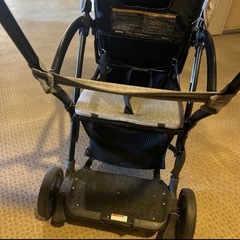 KATOJI 二人乗りベビーカー 専用レインカバーつきの画像