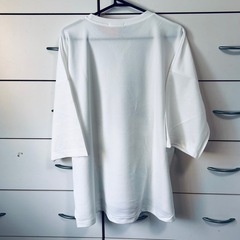 夏服 Tシャツ メンズ 半袖 XL ラウンドネック 猫ロゴ ゆったり 春夏の画像