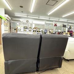 ニトリ NITORI 電動リクライニング2Pソファ ブラックの画像