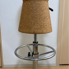 【新品未使用】シャンパン　コルク 椅子  カウンターチェア　スツール  の画像