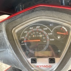 受付終了 kymco super8 125cc 走行距離15330km の画像