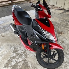 kymco super8 125cc USB電源付き