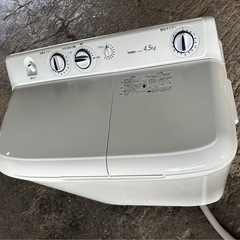 2槽式洗濯機 Live Series ホワイト JW-W45E-W [洗濯4.5kg /乾燥機能無 /上開き]の画像
