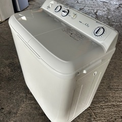 2槽式洗濯機 Live Series ホワイト JW-W45E-W [洗濯4.5kg /乾燥機能無 /上開き]の画像