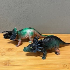 恐竜　ダイナソー　フィギュア　人形　ティラノサウルス スティラコサウルス ステゴサウルス トリケラトプス ブラキオザウルス パラサウロロフス ディロフォサウルス 怪獣　の画像