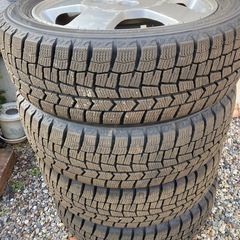 【成約済】
アルミ付きスタッドレス4本165/55R14の画像