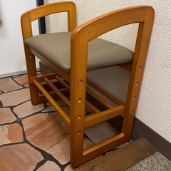 玄関椅子の画像