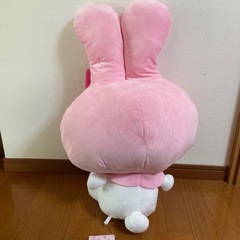 マイメロディ超超BIGぬいぐるみ〜みみむすび〜の画像