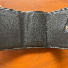 バレンシアガ ミニウォレット　黒の画像