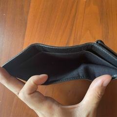 バレンシアガ ミニウォレット　黒の画像