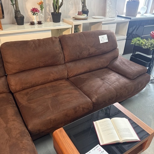 関家具　リラックスフォーム　カウチソファ
