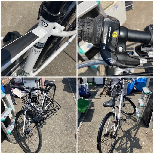 【公式ショップ】 27インチ 自転車 クロスバイク (39サービス) 福岡のクロスバイク 自転車本体